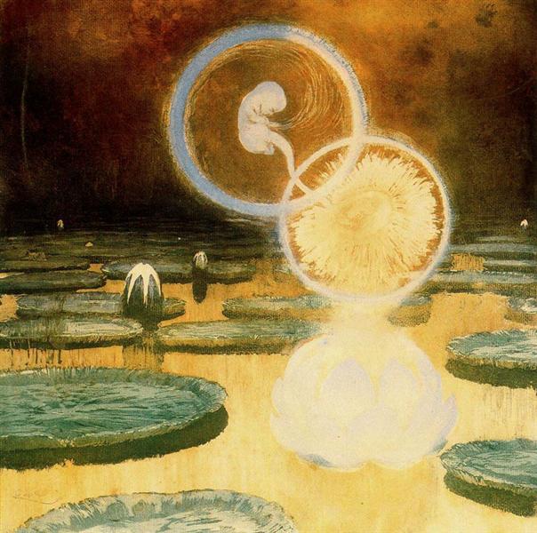 The Beginning of Life by Frantisek Kupka, 1900