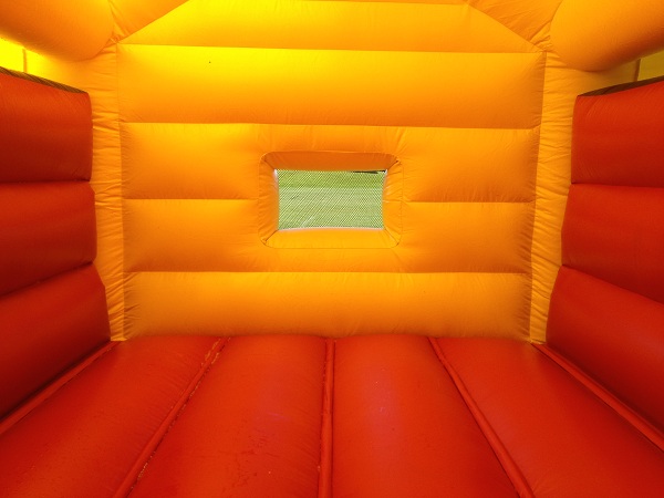 A bouncy castle.